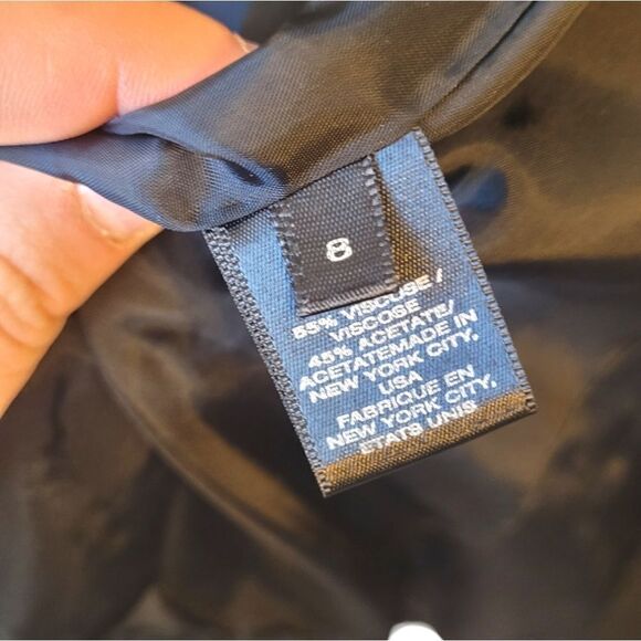 Lafayette 148 Black Classic Relaxed Blazer - Picture 6 of 6